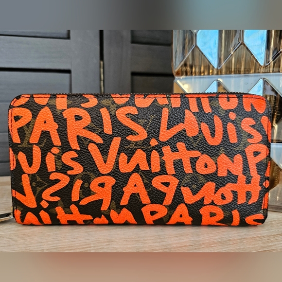 Authentic LOUIS VUITTON Sprouse Graffiti Zippy Long Wallet - 🍊 - Picture 1 of 11